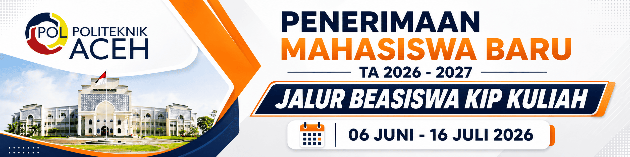 Penerimaan Mahasiswa Baru TA 2026-2027 Jalur Beasiswa KIP Kuliah